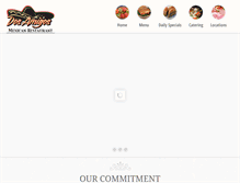 Tablet Screenshot of dosamigosrestaurante.com